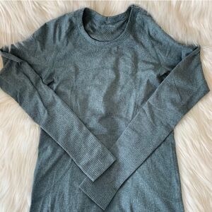 NWOT!!! 🍋 Lululemon Swiftly Tech Long Sleeve Heathered   Size 6